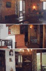 Inside of  typical chalet